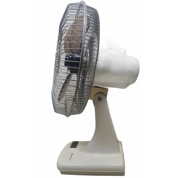 Vintage Sanyo 3 Speed Oscillating Electric CLEAN EF-12SP-1 - Picture 3 of 6